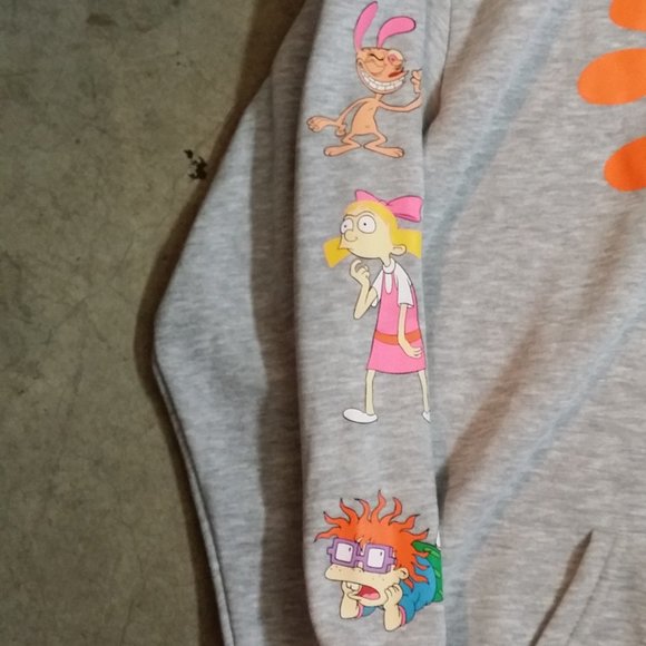 Nickelodeon Rugrats Ren & Stimpy Hey Arnold Hoodie - Picture 4 of 5